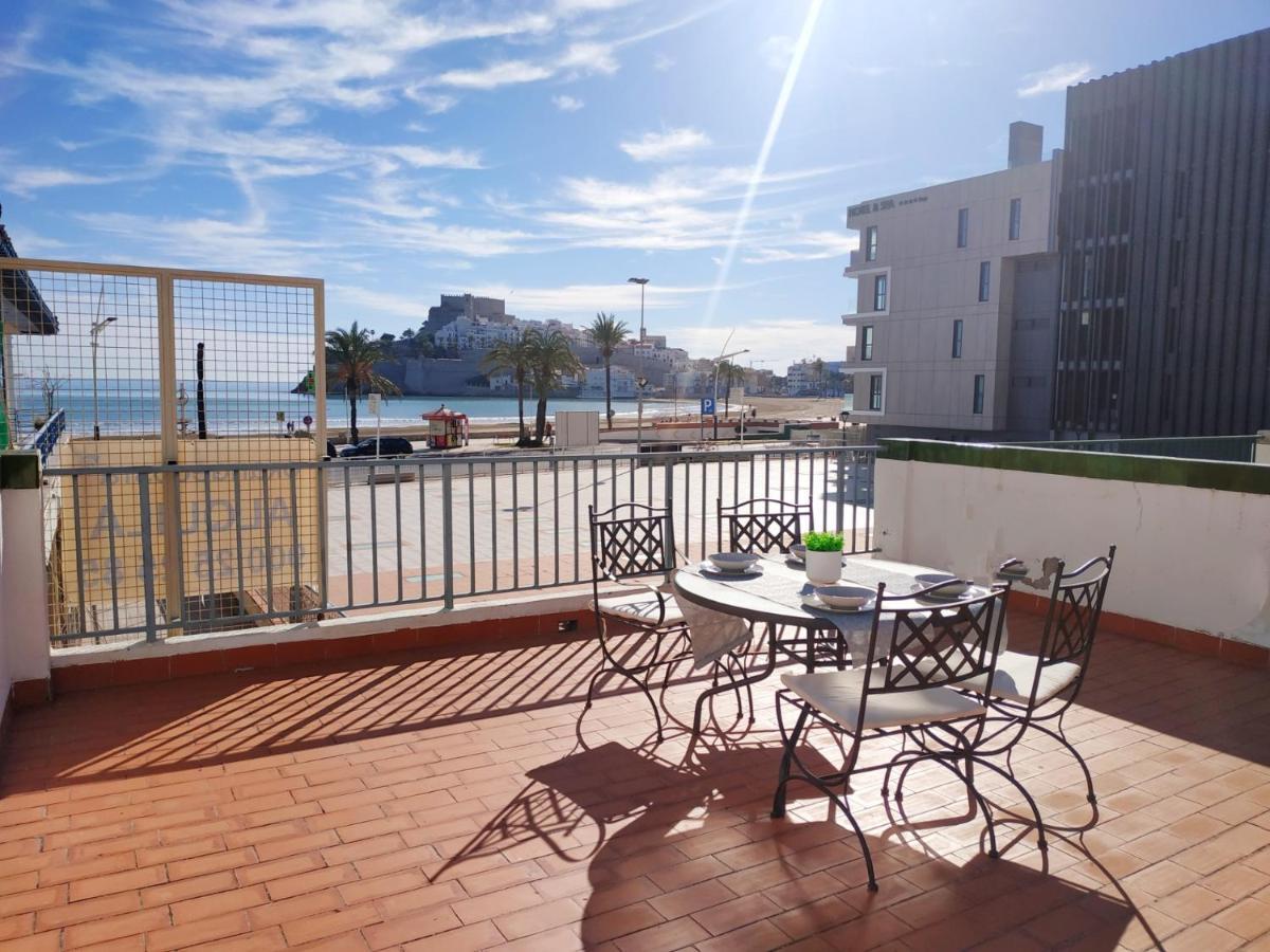 Duplex Vista Mar Peniscola Playa Orangecosta Apartman Kültér fotó
