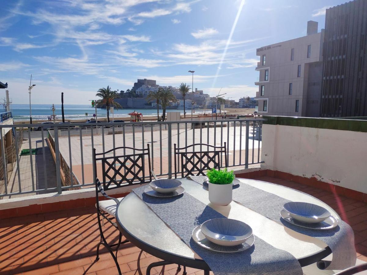 Duplex Vista Mar Peniscola Playa Orangecosta Apartman Kültér fotó