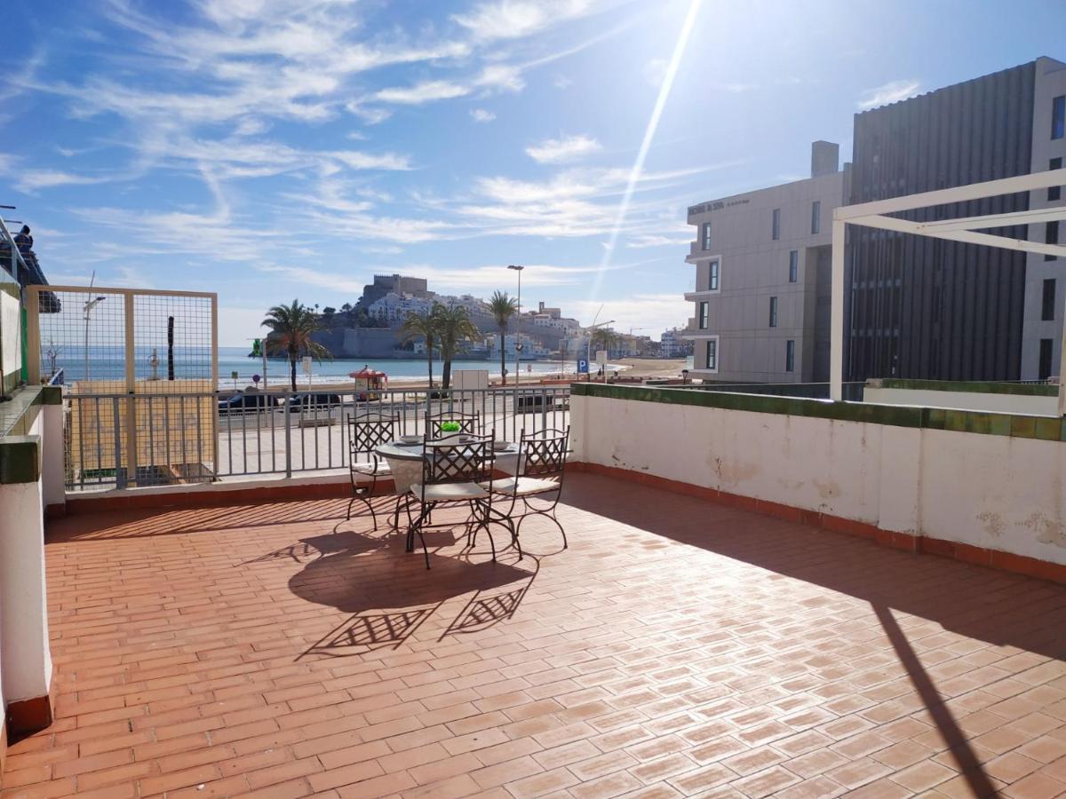 Duplex Vista Mar Peniscola Playa Orangecosta Apartman Kültér fotó
