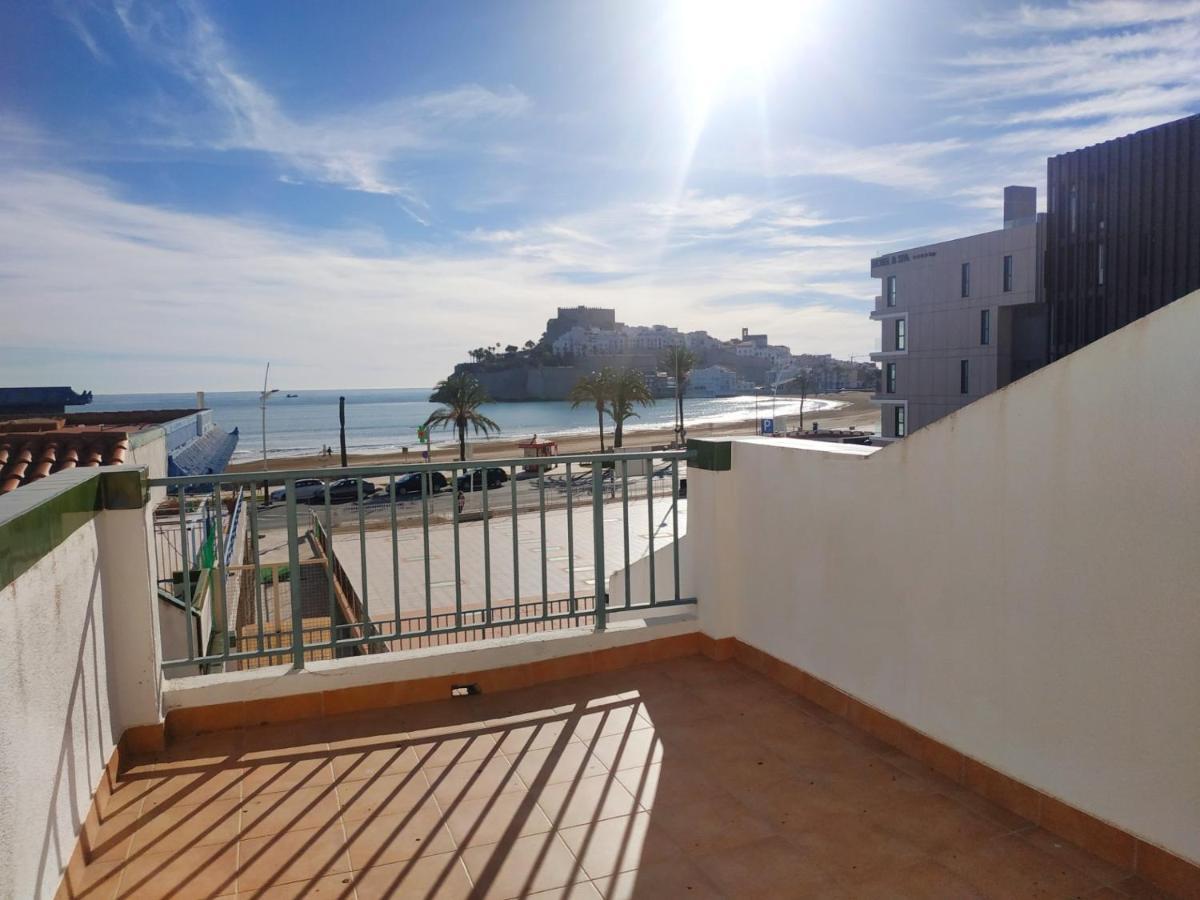 Duplex Vista Mar Peniscola Playa Orangecosta Apartman Kültér fotó